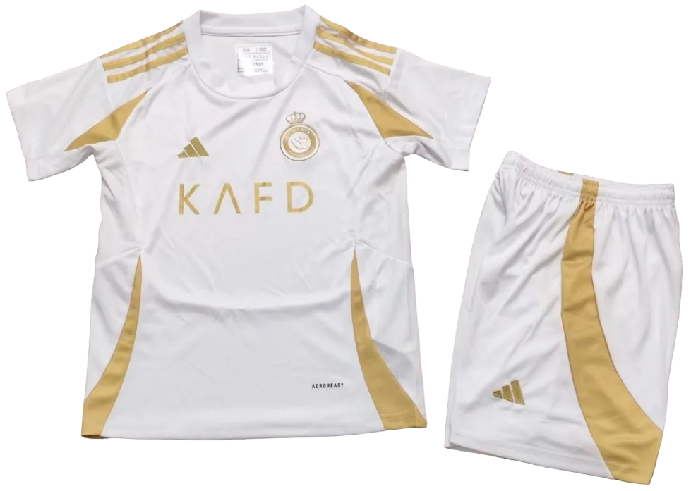Kit infantil III Al Nassr 2024 2025 Adidas oficial 